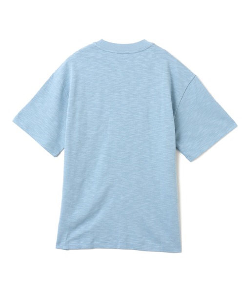 New Balance グレー ネイビー Tシャツ New Balance tシャツ NB GREY WOVEN T SHIRTS / ニューバランス