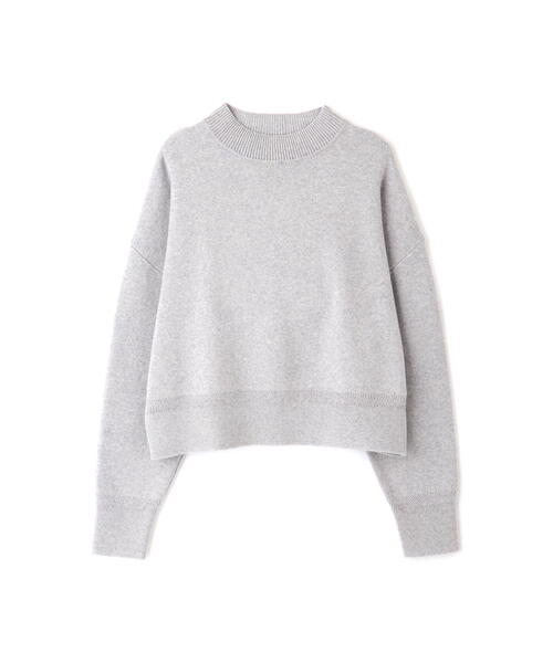 「human woman」 長袖ニット MEDIUM グレー レディース_画像2