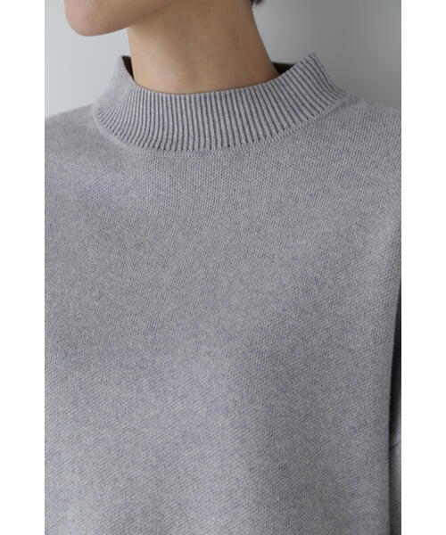 「human woman」 長袖ニット MEDIUM グレー レディース_画像7