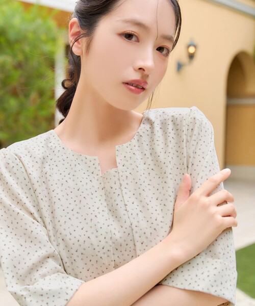 ワンピース tiatia Tiaclasse ワンピース 変形ドット柄ワンピース : ZOZOTOWN Yahoo!店