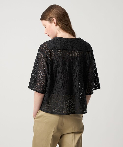 ブラウス シャツ 「Steven Alan」レース セーラーカラー ブラウス レディース