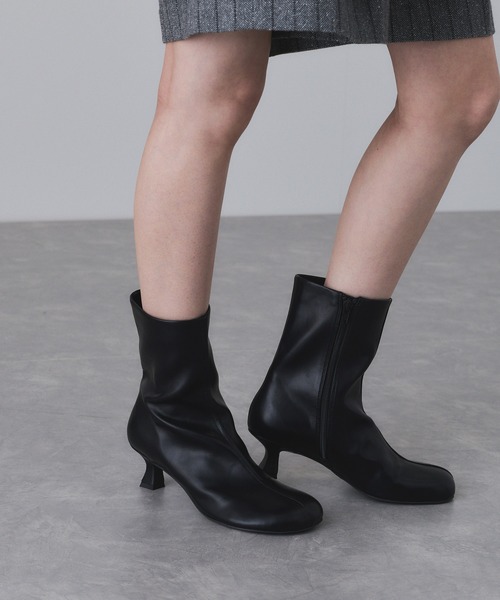 ADAM ET ROPE'（アダムエロペ） ブーツ ラウンドブーツ レディース