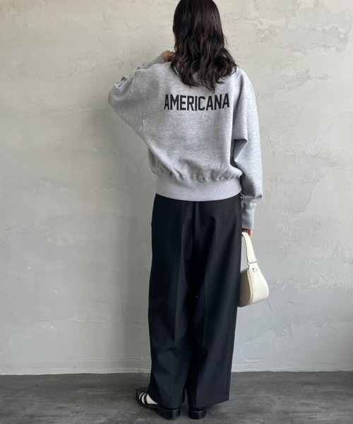 AMERICANA ニット セーター 「WEB先行予約」「Americana