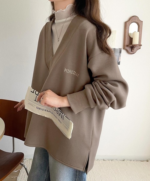 classicalelf（クラシカルエルフ） トレーナー スウェット 抜け感と