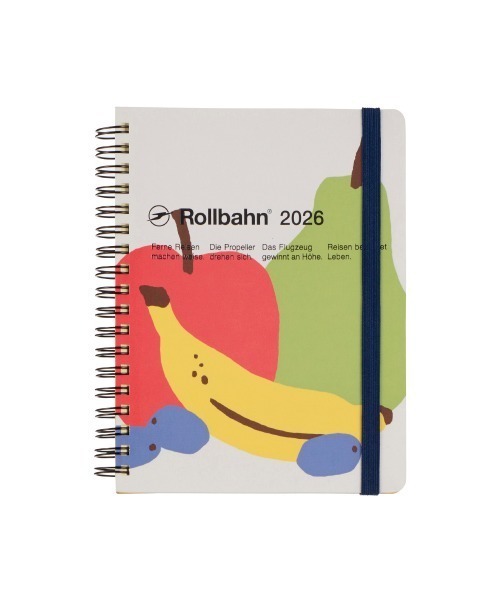 Rollbahn 手帳 「2026年版／2025年10月始まり手帳」ロルバーン