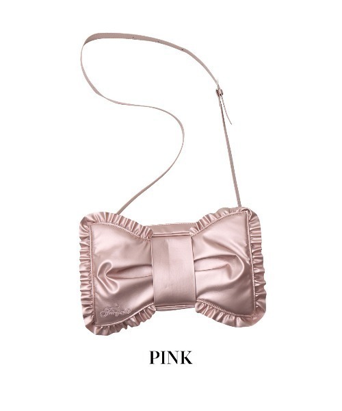 Fiorforte ショルダーバッグ バッグ Ribbon frill shoulder bag