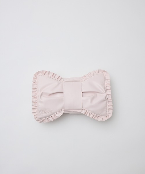 Fiorforte ショルダーバッグ バッグ Ribbon frill shoulder bag