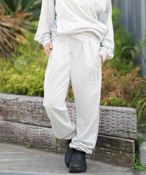 Hurley スウェットセットアップ グレー フーディー＆パンツ Lサイズ Hurley（ハーレー） スウェットパンツ ジャージ スウェットパンツ