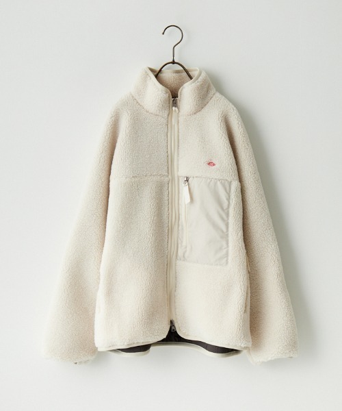 Danton（ダントン） ジップアップブルゾン L グレー レディース