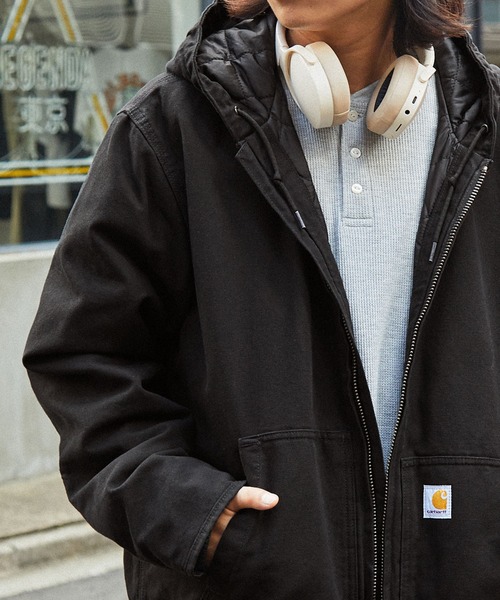 Carhartt ブラウン ブルゾン Carhartt（カーハート） ジップアップブルゾン L ブラウン メンズ