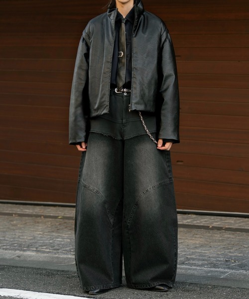 soerte ネクタイ Refined Sheep Leather Tie / シープレザーネクタイ