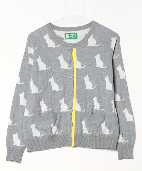 FRAPBOIS フラボア　ニットカーディガン FRAPBOIS（フラボア） カーディガン タイルニット カーディガン