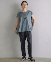 「MARECHAL TERRE」 半袖カットソー MEDIUM ブルー レディースの画像5