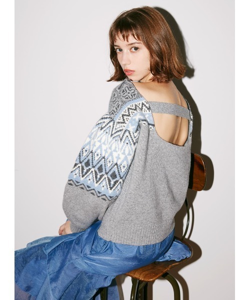 COEL（コエル） 長袖ニット FREE グレー レディース : ZOZOTOWN Yahoo