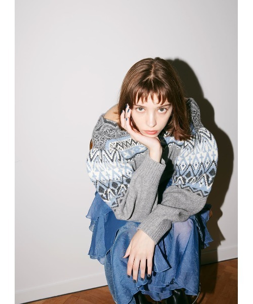 COEL（コエル） 長袖ニット FREE グレー レディース : ZOZOTOWN Yahoo