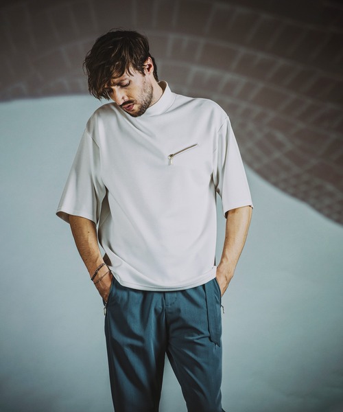 「NO ID.」 半袖Tシャツ ONE SIZE ブラック メンズ_画像3