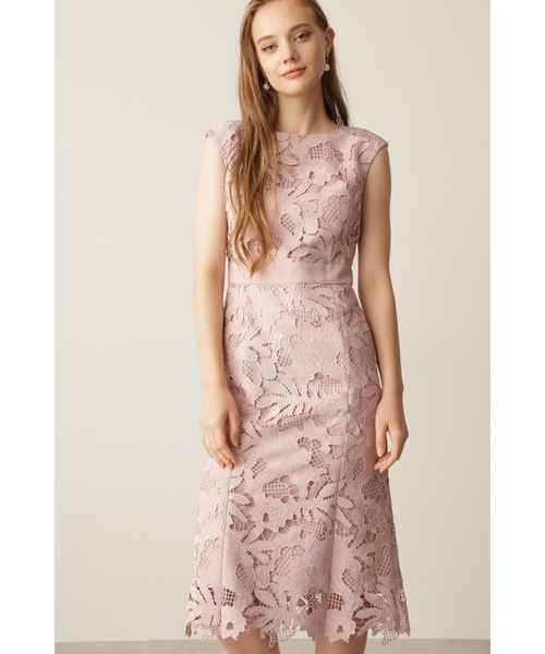 ピンキー&ダイアン 38 レース ニットワンピ 中古・古着通販】Pinky & Dianne (ピンキーアンドダイアン) レース