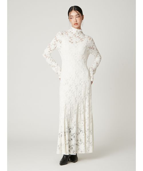 FRAYI.D フラワーレースストレッチワンピース FRAY I.D（フレイ・アイディー） ワンピース フラワーストレッチレース