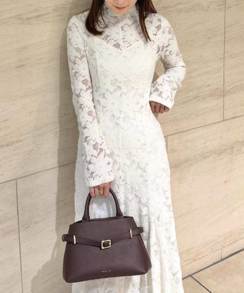 FRAY I.D（フレイ・アイディー） ワンピース フラワーストレッチレース