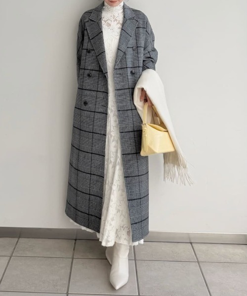 FRAY I.D（フレイ・アイディー） ワンピース フラワーストレッチレース