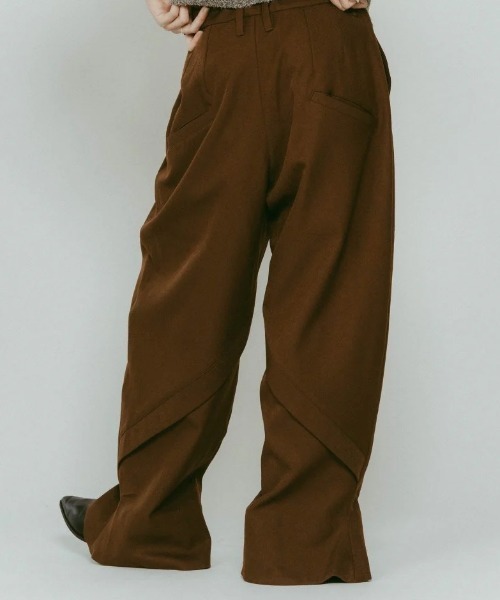 Knuth Marf（クヌースマーフ） パンツ Knuth Marf front slit pants