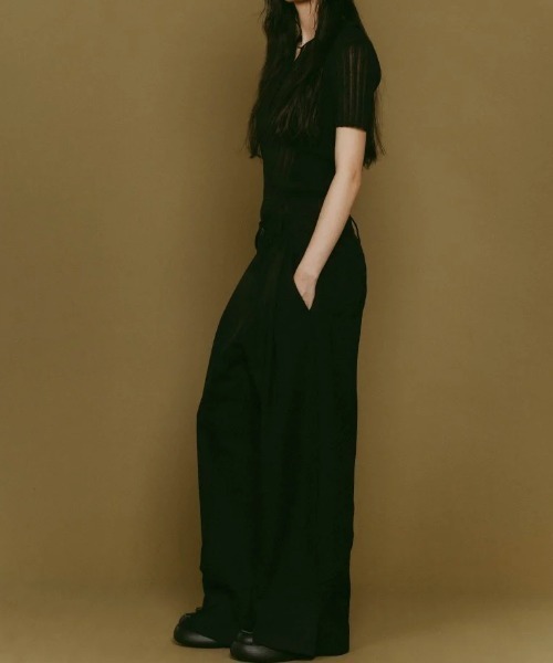 Knuth Marf（クヌースマーフ） パンツ Knuth Marf front slit pants