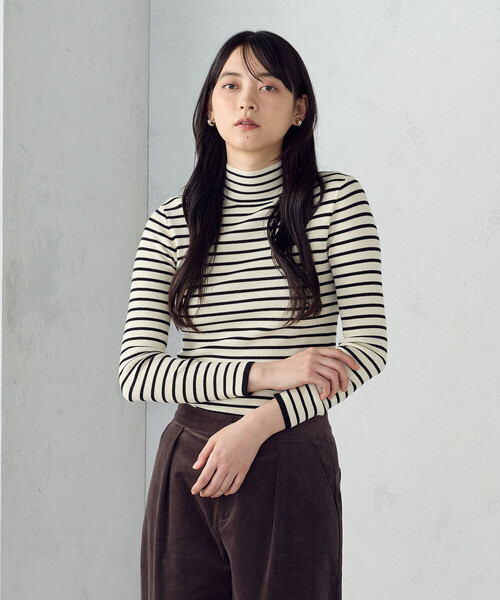 COMME CA ISM（コムサイズム） ニット セーター 「ウォッシャブル