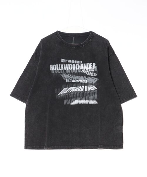 「Revo.」 「HALHAM」半袖Tシャツ X-LARGE ブラック メンズ_画像4