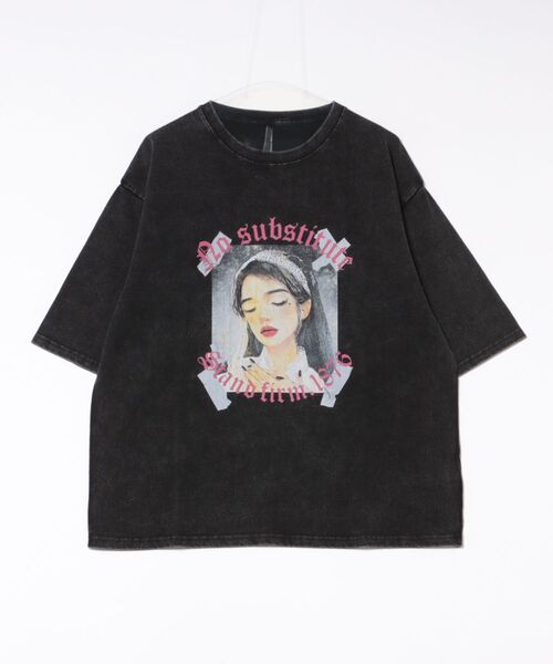 「Revo.」 「HALHAM」半袖Tシャツ X-LARGE ブラック メンズ_画像9