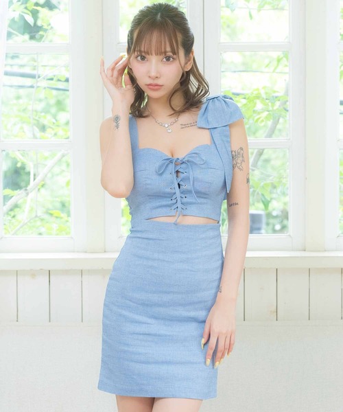 Tika（ティカ） ワンピース 韓国ファッション ワンピース タイトミニ