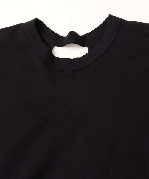 「mintdesigns」 7分袖ワンピース 2 シルバー レディース_画像9