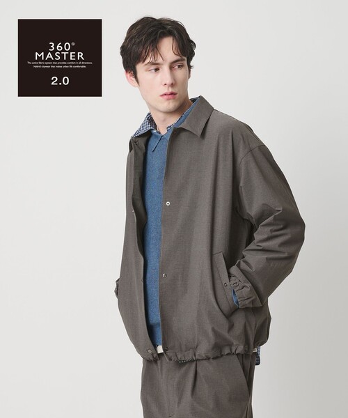 超人気★未使用級◎BY360 MASTER バルーンコーチジャケット　ブルゾン 超人気☆極美品◎BY 360° MASTER バルーンコーチジャケット М - メルカリ