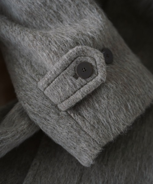 WYM LIDNM 「WYM LIDNM」 ステンカラーコート S ブラック メンズ