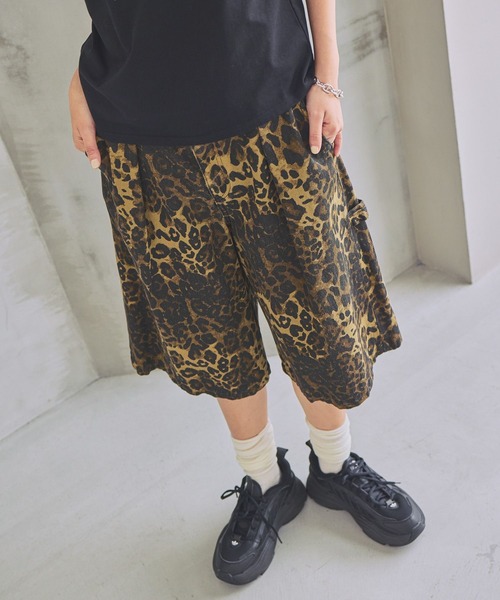 PBLIM ジーンズ デニム デニムパンツ 「UNISEX」ワイドハーフパンツ