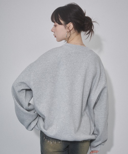 ENVYM（アンビー） トレーナー スウェット ヴィンテージプリント