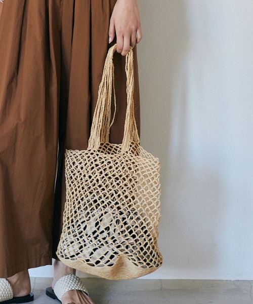 「MADE IN MADA」 かごバッグ FREE ナチュラル レディース_画像7