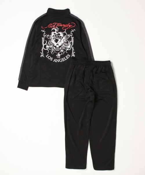 「Ed Hardy」 ジャージパンツ M ブラック系その他 メンズ_画像2