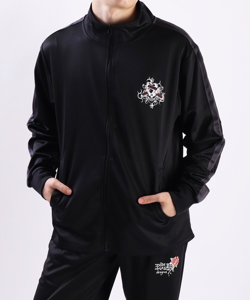 「Ed Hardy」 ジャージパンツ M ブラック系その他 メンズ_画像7