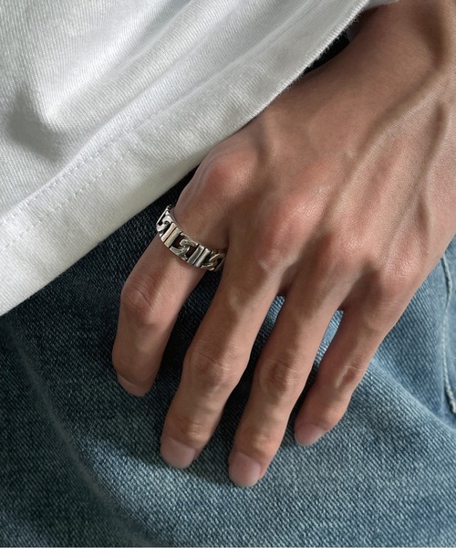 MAISON CLUB（メゾンクラブ） 指輪 リング 「MAISON CLUB」Belt Design