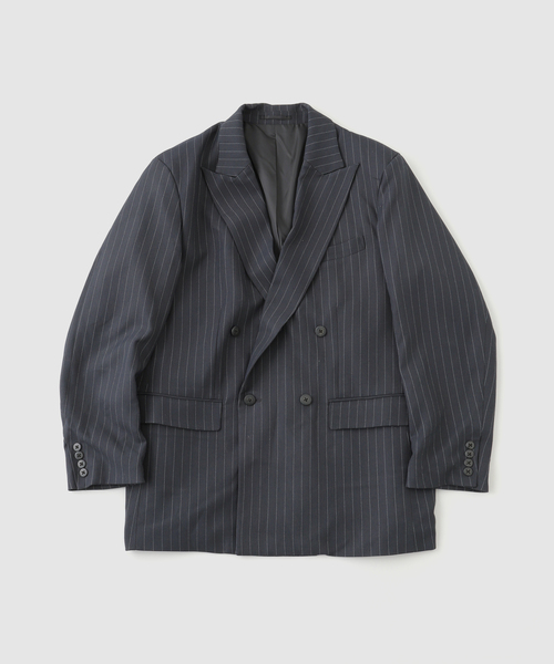 Cool scat ストライプ テーラードジャケット サイズ2 ストライプ