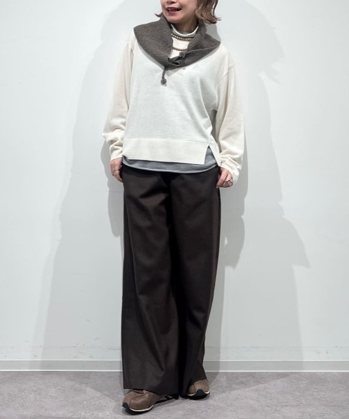 human woman（ヒューマンウーマン） ニット セーター 「ウォッシャブル