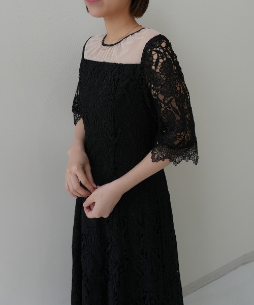 ドレス ケミカルレースドレス_20