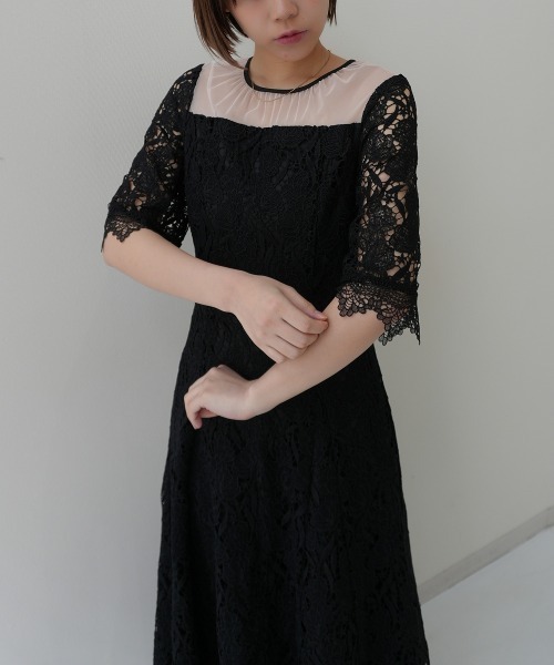 ドレス ケミカルレースドレス_18