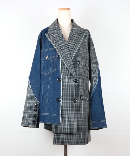 AULA AILA（アウラ アイラ） テーラードジャケット 0 グレー