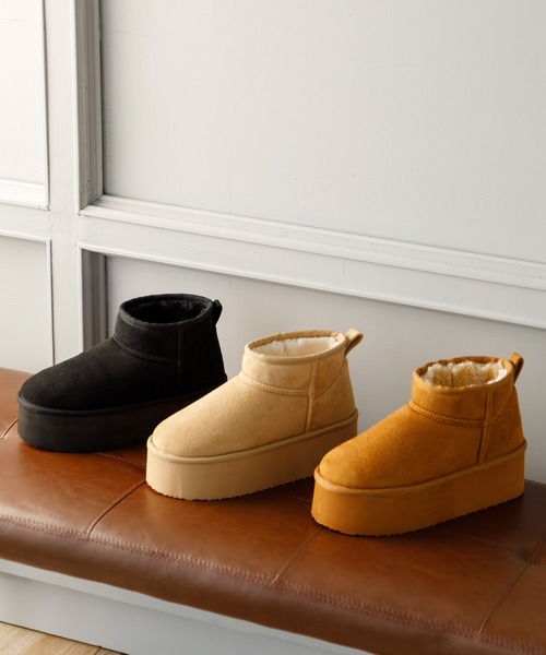 「attagirl」 ショートブーツ SS ライトブラウン レディース_画像5