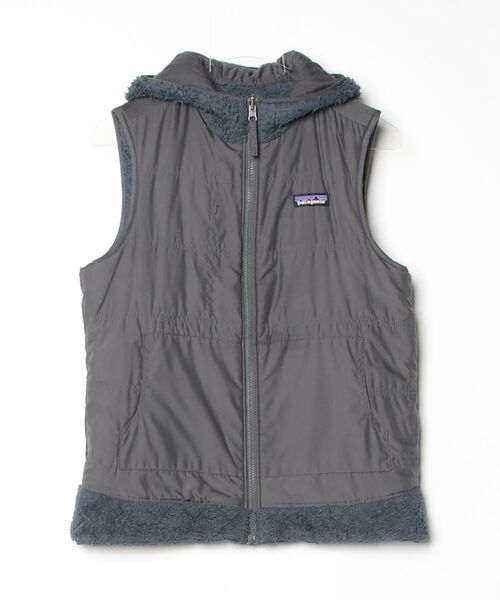 patagonia（パタゴニア） ワンポイントベスト S グレー レディース