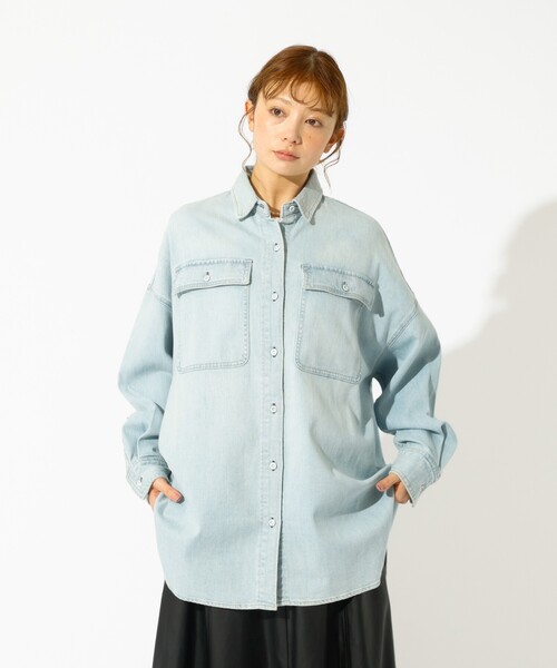 Healthy denim（ヘルシーデニム） ブラウス シャツ 「Healthy denim