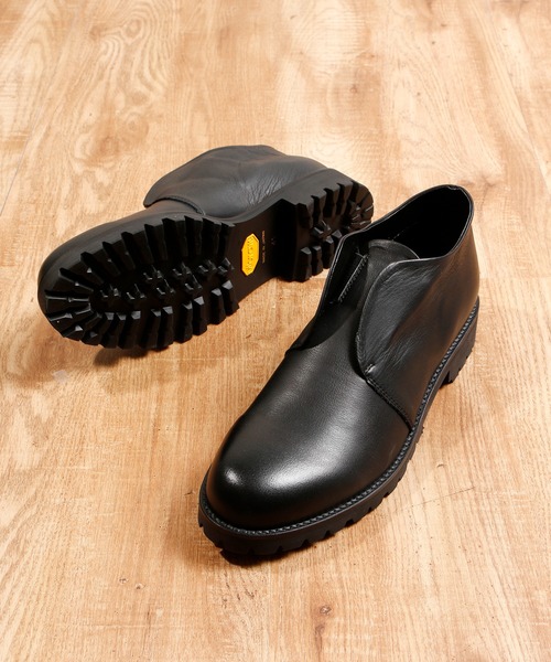 「PADRONE」 シューズ 41 ダークブラウン メンズ_画像2