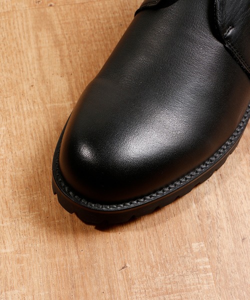 「PADRONE」 シューズ 41 ダークブラウン メンズ_画像4