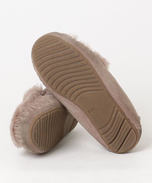 「EMU Australia」 モカシンシューズ US6 ベージュ レディース_画像3